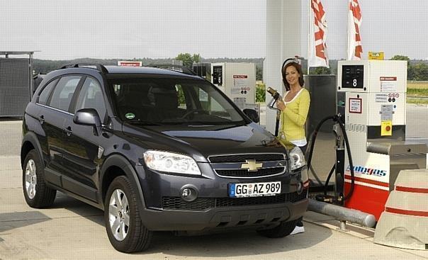 Chevrolet Captiva mit LPG-Antrieb. Foto: Auto-Reporter/Chevrolet